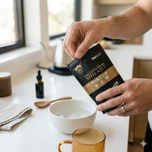 Shilajit morning routine